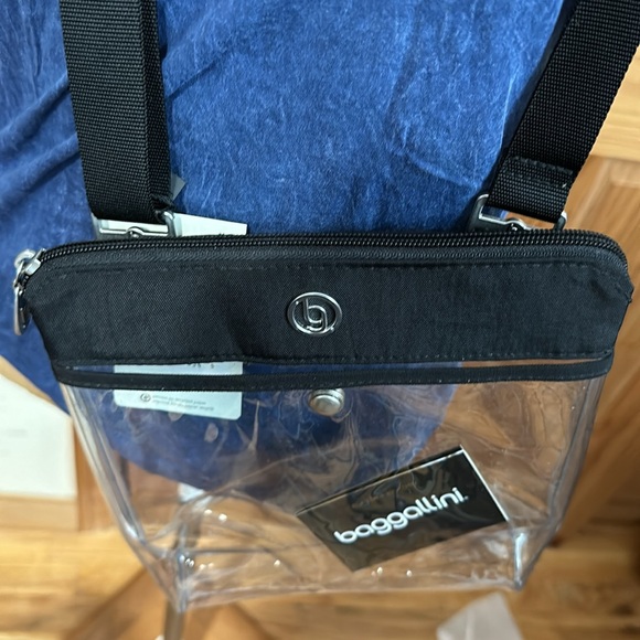 baggallini CLEAR CROSSBODY BAG water resistant NWT - Picture 8 of 14